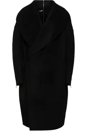 Helmut Lang Abrigo Largo De Lana