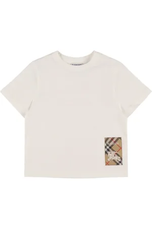 Burberry Camiseta De Algodón Jersey