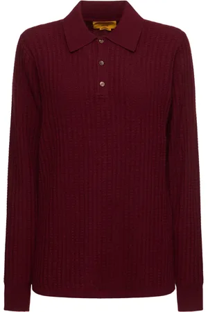 Guest In Residence Suéter Polo De Punto De Cashmere
