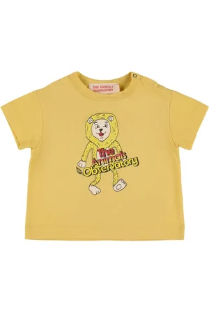 The Animals Observatory Camiseta De Jersey De Algodón Estampada