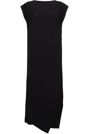 Issey Miyake Vestido Midi Plisado