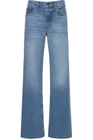 ANINE BING Jeans Rectos Con Cintura Alta