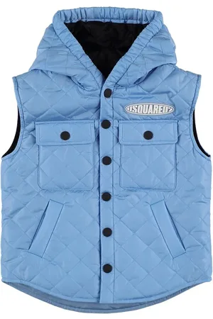 Dsquared2 Chaleco De Nylon Pespunteado