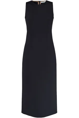 Max Mara Vestido Midi De Neopreno