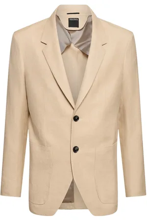 Ermenegildo Zegna Blazer De Lino Y Lana