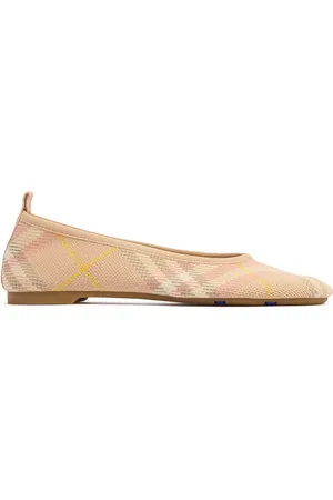 Burberry Zapatos Planos De Tela 5mm