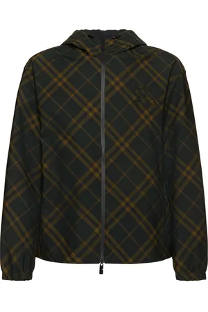 Burberry Chaqueta Reversible De Plumas De Nylon Con Capucha