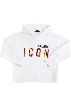 Dsquared2 Sudadera De Algodón Con Capucha