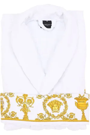 VERSACE Albornoz "barocco & Robe" De Algodón
