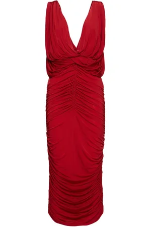 MAGDA BUTRYM Vestido Midi De Jersey Drapeado