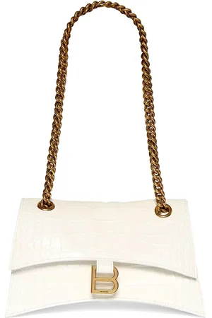 Balenciaga Bolso Pequeño Crush De Piel Grabada
