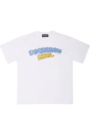 Dsquared2 Camiseta De Jersey De Algodón Estampada
