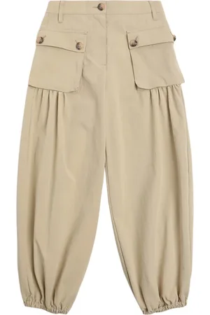 Max&Co. Pantalones De Gabardina Algodón
