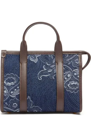 Etro Bolso Xs Bauletto De Denim