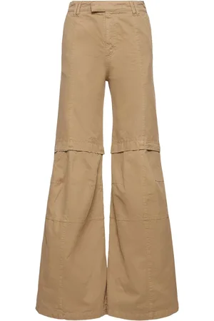 DARKPARK Pantalones Acampanados De Lona