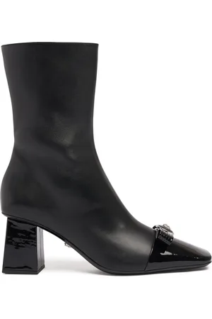 VERSACE Botines De Piel 70mm