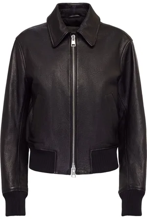 Ami Chaqueta De Piel Con Cremallera