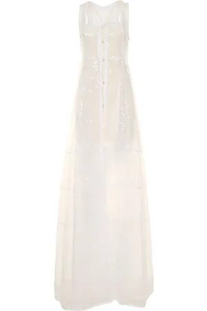 Jacquemus Vestido Largo De Encaje