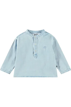 Molo Camisa De Denim De Algodón Orgánico