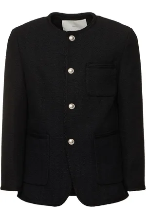 DUNST Chaqueta Oversize De Tweed Sin Cuello