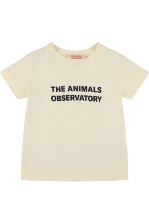 The Animals Observatory Camiseta De Jersey De Algodón Estampada