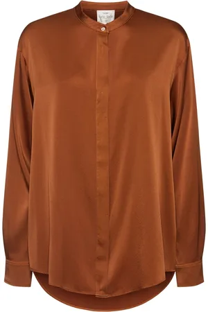 FORTE FORTE Camisa De Satén De Seda