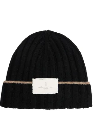 Brunello Cucinelli Gorro Beanie De Punto De Cashmere