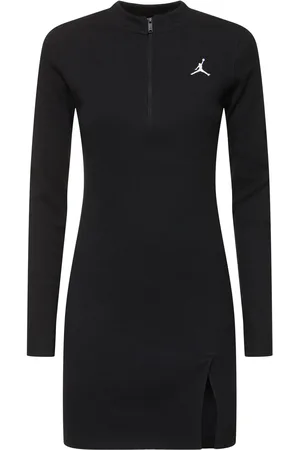 Jordan Vestido Corto De Jersey Con Mangas Largas