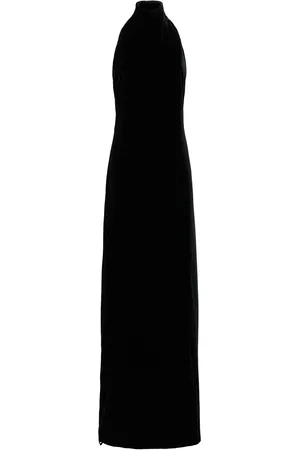 Max Mara Vestido Largo De Terciopelo