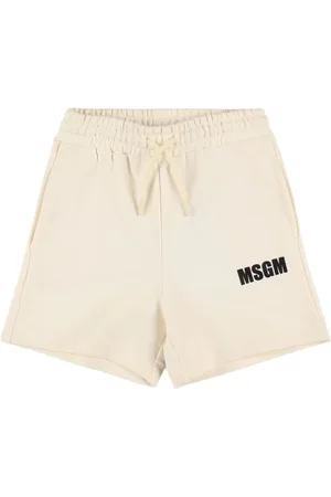 Msgm Shorts De Felpa De Algodón
