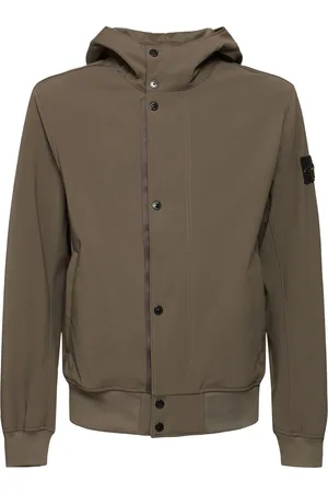 Stone Island Chaqueta Bomber Con Capucha
