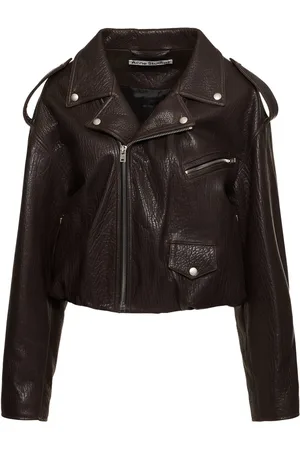Acne Studios Chaqueta Biker De Piel