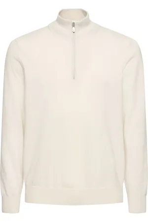 Brunello Cucinelli Suéter Cuello Alto De Cashmere C/media Cremallera