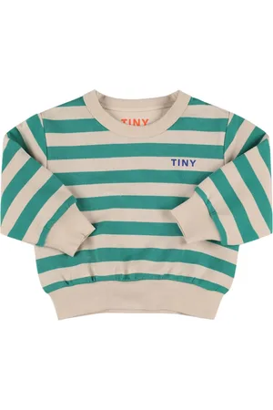 Tiny Cottons Sudadera De Felpa De Algodón A Rayas