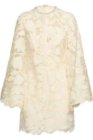 Elie saab Vestido Corto De Tul Bordado