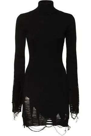 Maison Margiela Vestido Corto De Lana