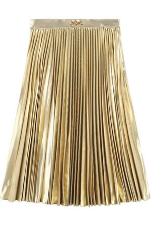 VERSACE Falda Maxi De Sarga De Poliéster