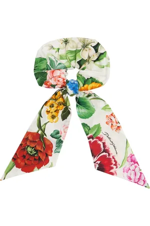 Dolce & Gabbana Scrunchie De Algodón Con Estampado