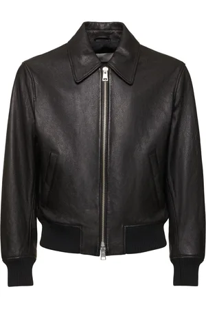 Ami Chaqueta De Piel Con Cremallera
