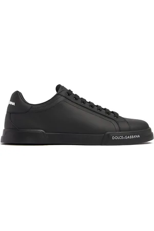Dolce & Gabbana Sneakers De Piel Con Logo