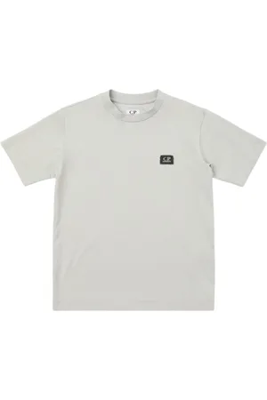 C.P. Company Camiseta De Jersey De Algodón Con Logo