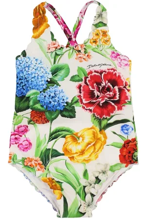 Dolce & Gabbana Bañador Entero Con Estampado Floral