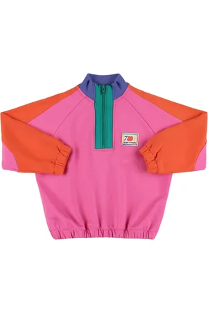 Bobo Choses Sudadera De Algodón Con Media Cremallera
