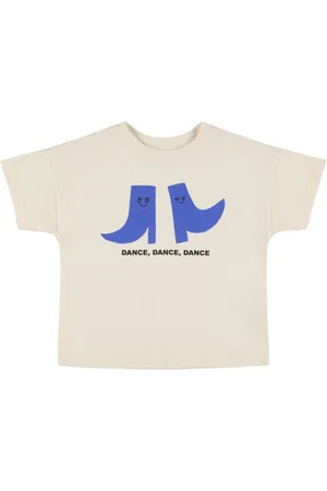 The Campamento Camiseta De Jersey De Algodón Estampada