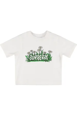 Burberry Camiseta De Algodón Jersey