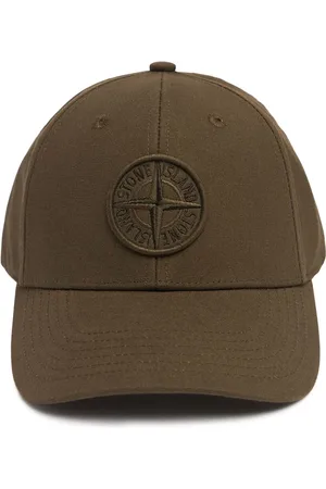 Stone Island Gorra De Baseball De Algodón