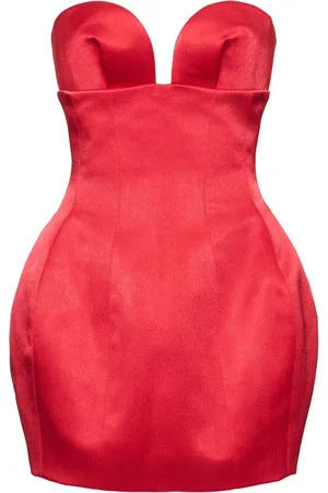 Monot Vestido Corto De Satén