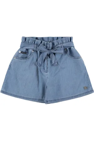 Dolce & Gabbana Shorts De Algodón Cambray