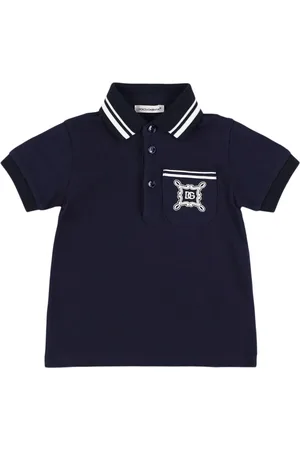 Dolce & Gabbana Camiseta Polo De Algodón Piqué