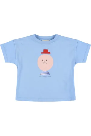 The Campamento Camiseta De Jersey De Algodón Estampada